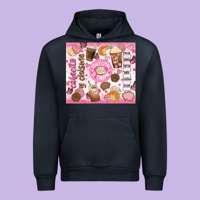 Cafecito Y Chisme Urban Hoodie Designed By Jahusdesignshop