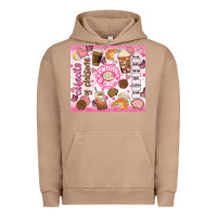 Pigment Burro cafecito y chisme Urban Hoodie - JahusDesignShop