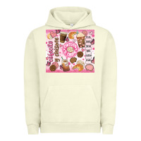 Pigment Pistachio cafecito y chisme Urban Hoodie - JahusDesignShop