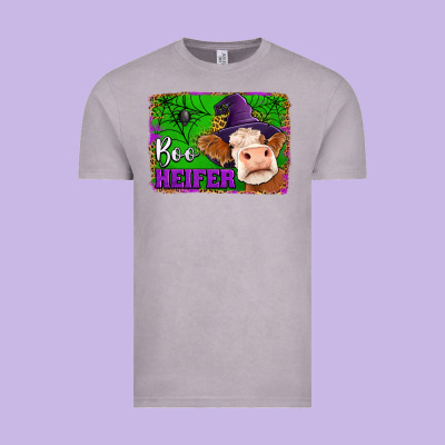 Boo Heifer Vintage Tee Designed By Jasminsmagicworld
