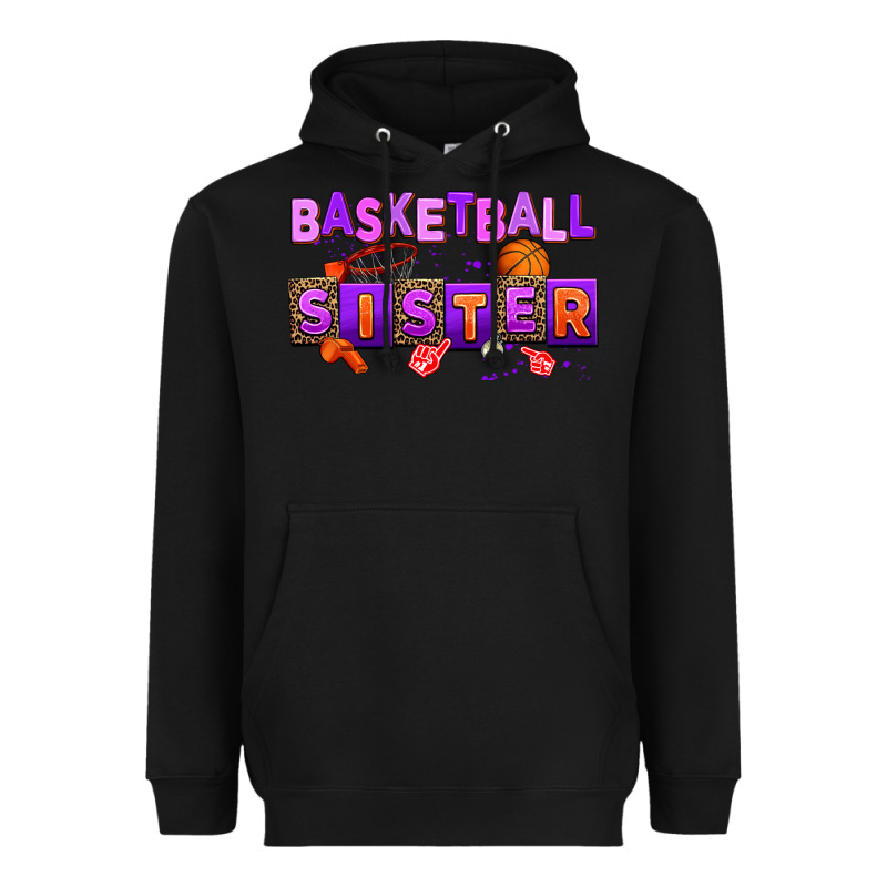 Basketball Sıster Heavyweight Hoodie by AdoDesignShop | Teevron