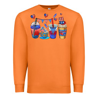 Carrot 4th of july coffee cups Premium Sweatshirt - AdoDesignShop