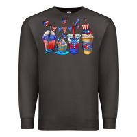 Smoke 4th of july coffee cups Premium Sweatshirt - AdoDesignShop