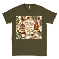 Army Green no talkie before coffee with gnomies Classic Tee - TumblerDesignByShophia