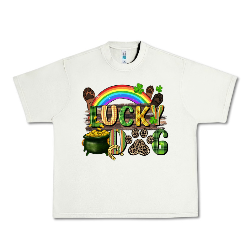 Lucky Dog St. Patrick's Day Urban Heavy Tee by CowGirlArtShop | Teevron