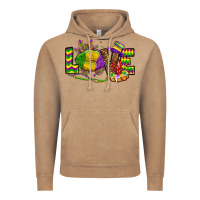 Vintage Coffee love lips mardi gras Vintage Hoodie - OliviaCreatesArt