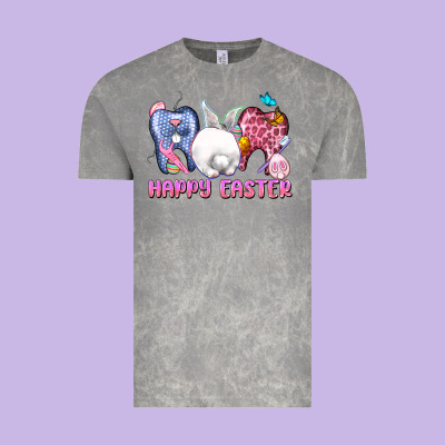 Happy Easter Dental Easter Day Vintage Tee Designed By Cowgirlartshop