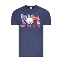 Vintage Denim Happy Easter Dental Easter Day Vintage Tee - CowGirlArtShop