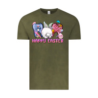 Vintage Olive Happy Easter Dental Easter Day Vintage Tee - CowGirlArtShop