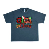 Midnight Navy Gigi claus christmas mother's day Urban Heavy Tee - HowdyJamesFarm