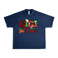 Navy Gigi claus christmas mother's day Urban Heavy Tee - HowdyJamesFarm