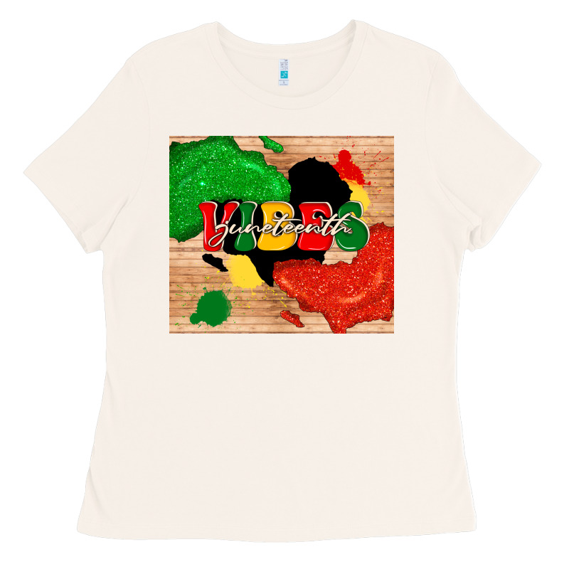 Juneteenth Vibes Ladies Tee by TumblerDesignByShophia | Teevron