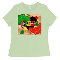 Matcha juneteenth vibes Ladies Tee - TumblerDesignByShophia