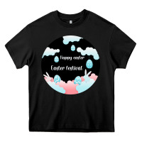 Black Happy Easter Heavy Core Tee - Bettercallsaul