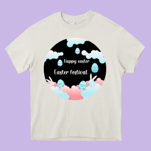 Happy Easter Heavy Core Tee Designed By Bettercallsaul