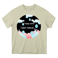 Mossy Happy Easter Heavy Core Tee - Bettercallsaul