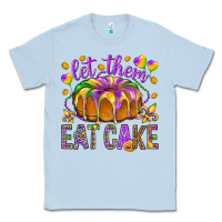 Dusty Blue Let them eat cake Classic Tee - HowdyJamesFarm