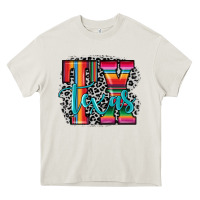 Cream Tx texas Heavy Core Tee - JahusDesignShop