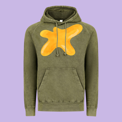 Honey Splash Fa Element Vintage Hoodie Designed By Fadigitalartstudio