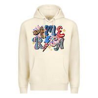 Sandshell America Premium Hoodie - CowhideDigitalArt