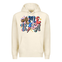 Tofu America Premium Hoodie - CowhideDigitalArt