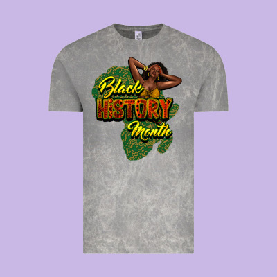 Black History Month Vintage Tee Designed By Howdyjamesfarm