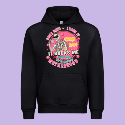 Funny Motherhood Urban Hoodie Designed By Jahusdesignshop