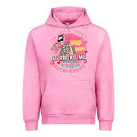 Fuchsia Pink funny motherhood Urban Hoodie - JahusDesignShop