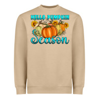 Mushroom hello pumpkin season Heavyweight Sweatshirt - Artiststas