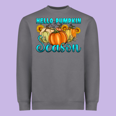 Hello Pumpkin Season Heavyweight Sweatshirt Designed By Artiststas
