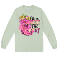 Matcha give cancer the boot Long Sleeve Tee - FaDigitalArtStudio