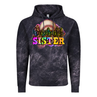 Cloud Black baseball sister Vintage Hoodie - OliviaCreatesArt