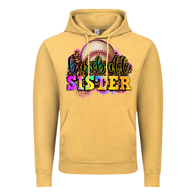 Baseball Sister Vintage Hoodie by OliviaCreatesArt | Teevron
