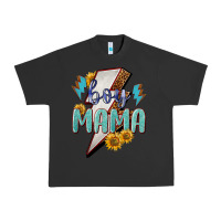 Pigment Black Boy mama lightning bold mother's day Urban Heavy Tee - HowdyJamesFarm