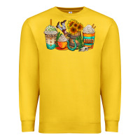 Lemon rodeo coffee cups Premium Sweatshirt - AdoDesignShop