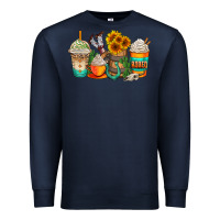 Navy rodeo coffee cups Premium Sweatshirt - AdoDesignShop