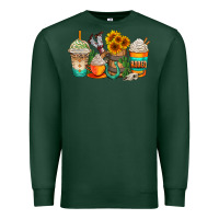 Sports Green rodeo coffee cups Premium Sweatshirt - AdoDesignShop
