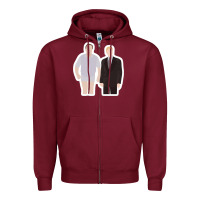 Burgundy diane keaton 92577986 Zipper Hoodie - longCreatives