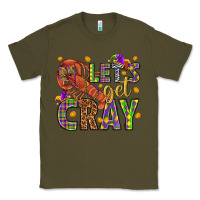Army Green Let's get cray Classic Tee - HowdyJamesFarm