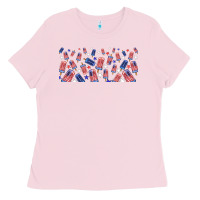 Bubblegum Pink American popsicle Ladies Tee - TumblerDesignByShophia