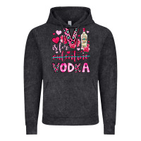 Vintage Black v is for vodka Vintage Hoodie - OliviaCreatesArt