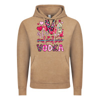 Vintage Coffee v is for vodka Vintage Hoodie - OliviaCreatesArt