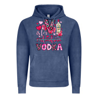 Vintage Denim v is for vodka Vintage Hoodie - OliviaCreatesArt