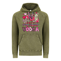 Vintage Olive v is for vodka Vintage Hoodie - OliviaCreatesArt