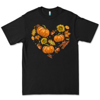 Black Fall Heart Premium Tee - texasbilliewilder