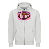 Dove Grey together we fight football Zipper Hoodie - BarkalooDesign