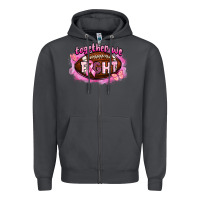 Smoke together we fight football Zipper Hoodie - BarkalooDesign