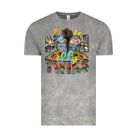 Mom Of Twins Mother's Day Vintage Tee | Teevron