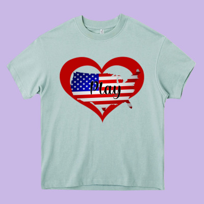 Play Heavy Core Tee Designed By Bettercallsaul