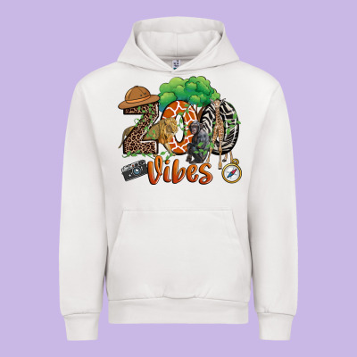 Zoo Vibes Urban Hoodie Designed By Jahusdesignshop